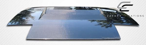1986-1991 Mazda RX-7 D-1 Style Hood - Carbon Fiber