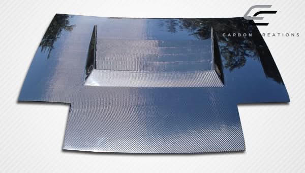 1986-1991 Mazda RX-7 D-1 Style Hood - Carbon Fiber