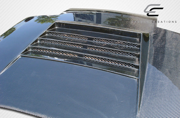 1986-1991 Mazda RX-7 Carbon Creations D-1 Hood - 1 Piece