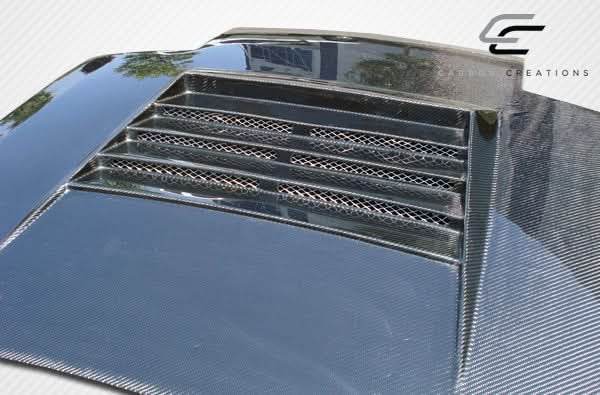 1986-1991 Mazda RX-7 D-1 Style Hood - Carbon Fiber