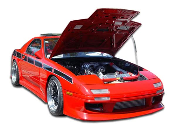 1986-1991 Mazda RX-7 GP-1 Style Front Bumper Cover - FRP