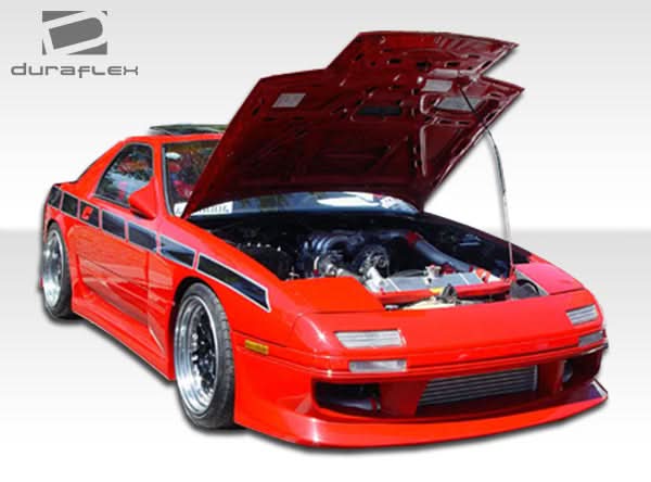 1986-1991 Mazda RX-7 GP-1 Style Side Skirts Rocker Panels - FRP