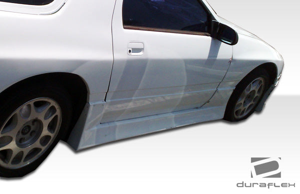 1986-1991 Mazda RX-7 GP-1 Style Side Skirts Rocker Panels - FRP