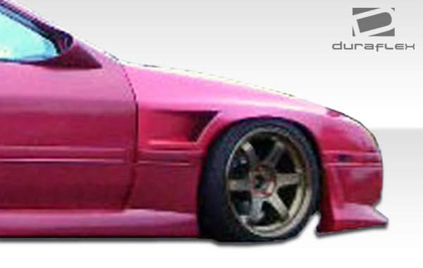 1986-1991 Mazda RX-7 M-1 Sport Style Front Fenders (+20mm) - FRP