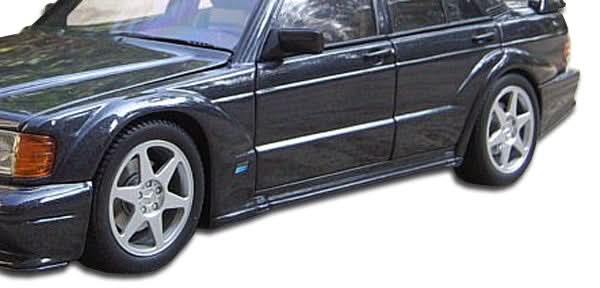 1984-1993 Mercedes 190 Evo 2 Style Wide Body Fender Flares - FRP
