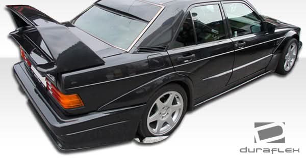 1984-1993 Mercedes 190 Evo 2 Style Wide Body Fender Flares - FRP
