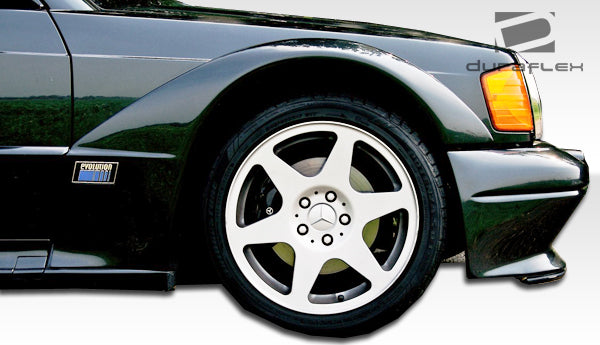 1984-1993 Mercedes 190 Evo 2 Style Wide Body Kit - 16 Piece - FRP