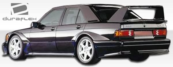 1984-1993 Mercedes 190 Evo 2 Style Wide Body Fender Flares - FRP