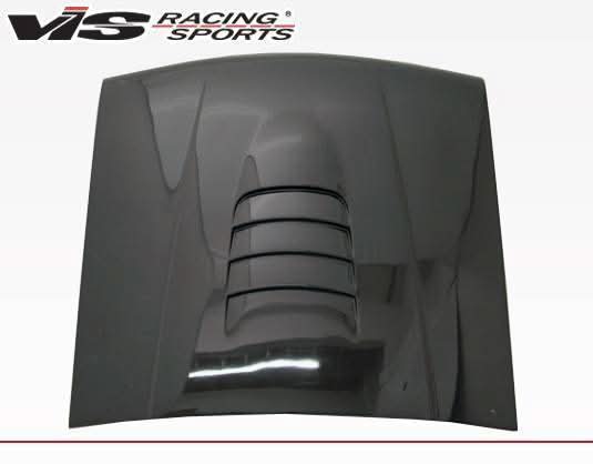 1987-1993 Ford Mustang 2 doors Cobra R 2000 Style Carbon Fiber Black Hood