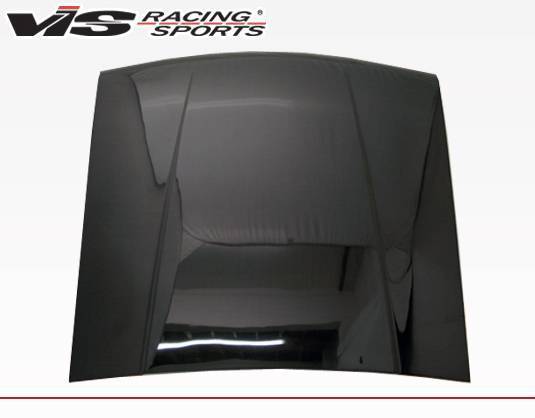 1987-1993 Ford Mustang 2 doors OEM Style Carbon Fiber Black Hood