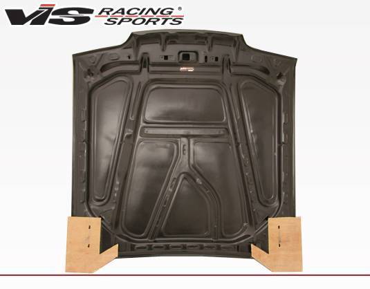 1987-1993 Ford Mustang 2 doors OEM Style Carbon Fiber Black Hood