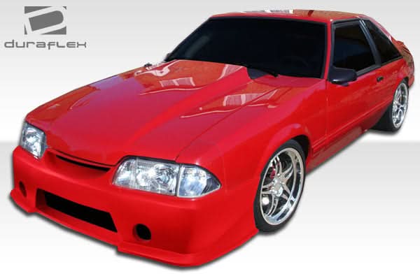 1987-1993 Ford Mustang GT500 Style Body Kit - 4 Piece - FRP