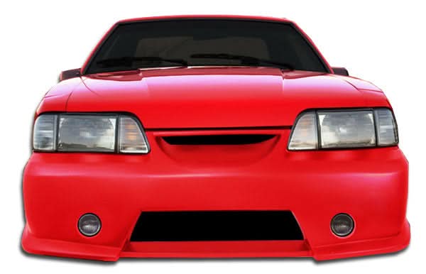 1987-1993 Ford Mustang GT500 Style Front Bumper Cover - FRP