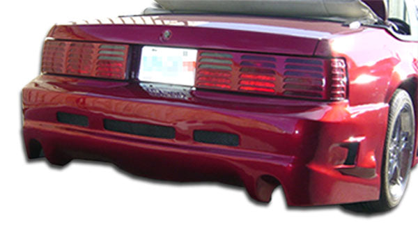 1979-1993 Ford Mustang GTX Style Rear Bumper Cover - FRP
