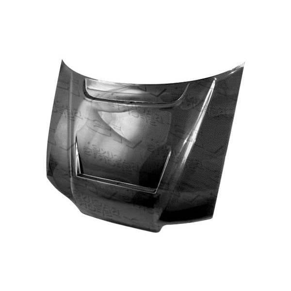 1988-1991 Honda CRX JDM Hatchback JS Style Carbon Fiber Black Hood