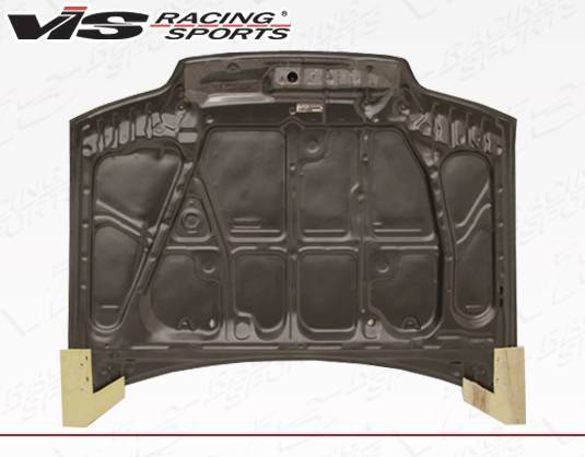 1988-1991 Honda CRX JDM Hatchback SIR Style Carbon Fiber Black Hood