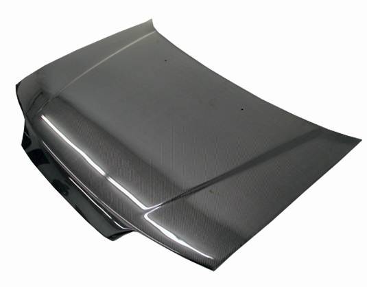 1988-1991 Honda CRX JDM Hatchback SIR Style Carbon Fiber Black Hood