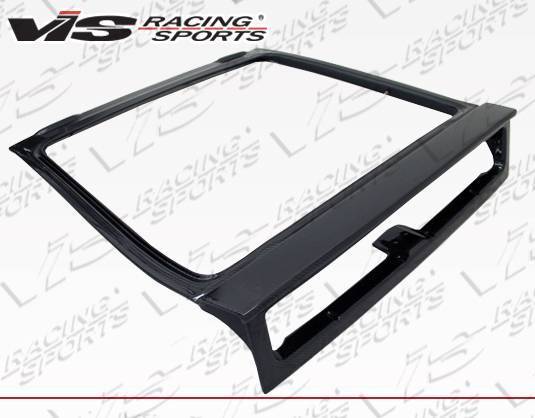 1988-1991 Honda CRX Hatchback OEM Style Carbon Fiber Black Hatch
