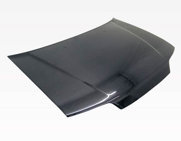 1988-1991 Honda Civic JDM Hatchback SIR Style Carbon Fiber Black Hood