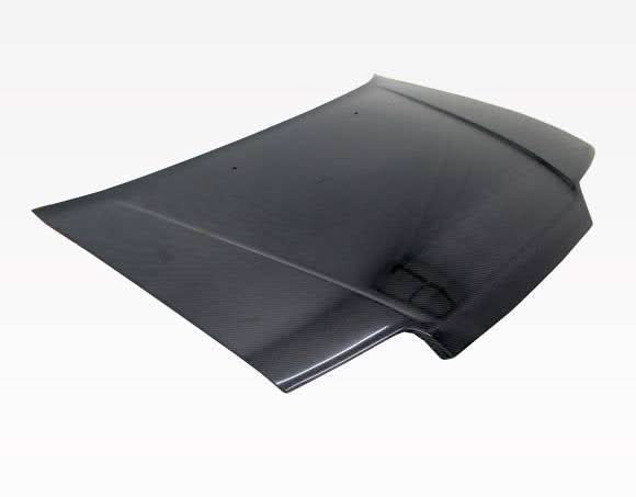 1988-1991 Honda Civic Hatchback OEM Style Carbon Fiber Black Hood
