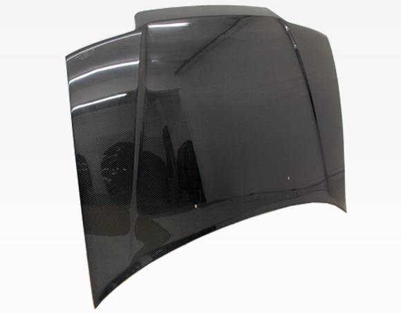 1988-1991 Honda Civic Hatchback OEM Style Carbon Fiber Black Hood