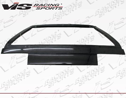 1988-1991 Honda Civic Hatchback OEM Style Carbon Fiber Black Hatch