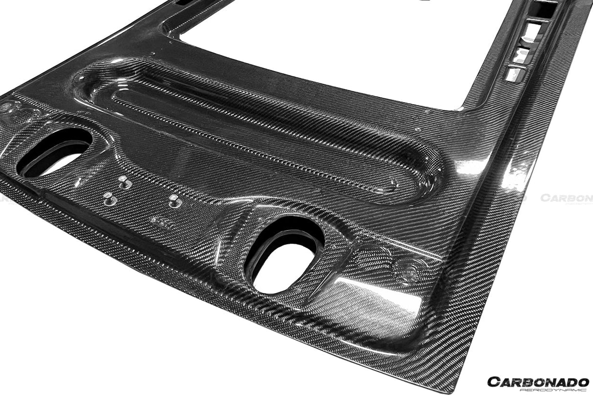 2004-2008 Lamborghini Gallardo Coupe OE Style Engine Hood Hatch USE ORIGENAL GLASS | Fits Gallardo, Gallardo SE, Superleggera