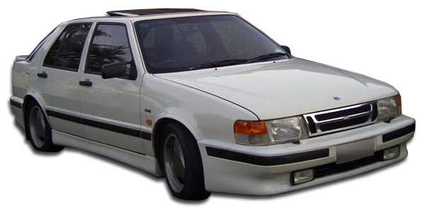 1986-1991 Saab 9000 Turbo Look Front Bumper Cover - FRP