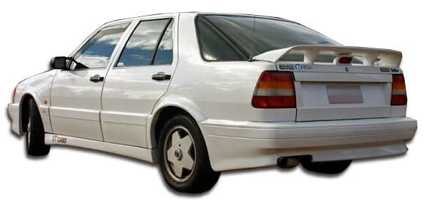 1988-1991 Saab 9000 Turbo Look Rear Bumper Cover - FRP