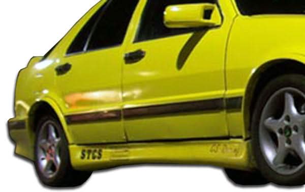 1986-1991 Saab 9000 Turbo Look Side Skirts Rocker Panels - FRP