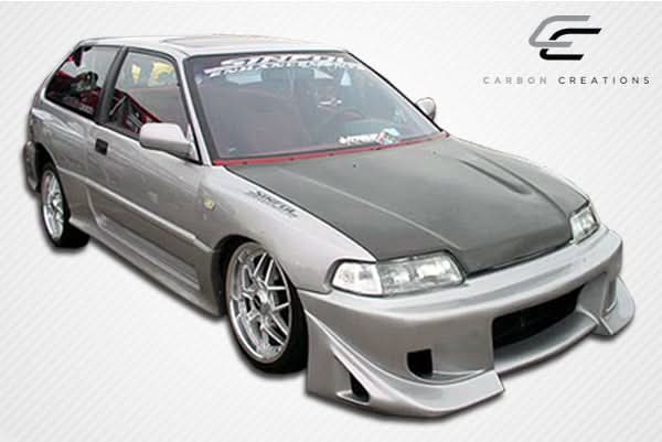 1988-1991 Honda Civic OEM Look Hood - Carbon Fiber