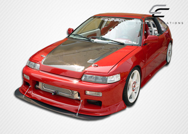 1988-1991 Honda Civic HB CR-X Carbon Creations OEM Look Hood - 1 Piece