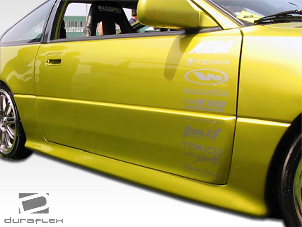 1988-1991 Honda CR-X Civic HB Duraflex Type M Door Caps - 2 Piece