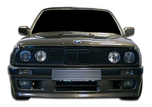 1988-1991 BMW E30 M-Tech Style Front Bumper Cover 2 Piece - FRP