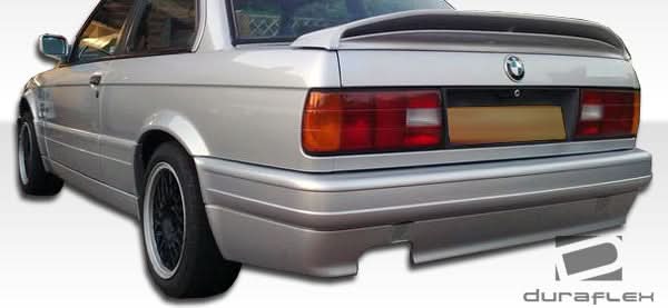 1988-1991 BMW 3 Series E30 M-Tech Style Rear Bumper Cover - FRP