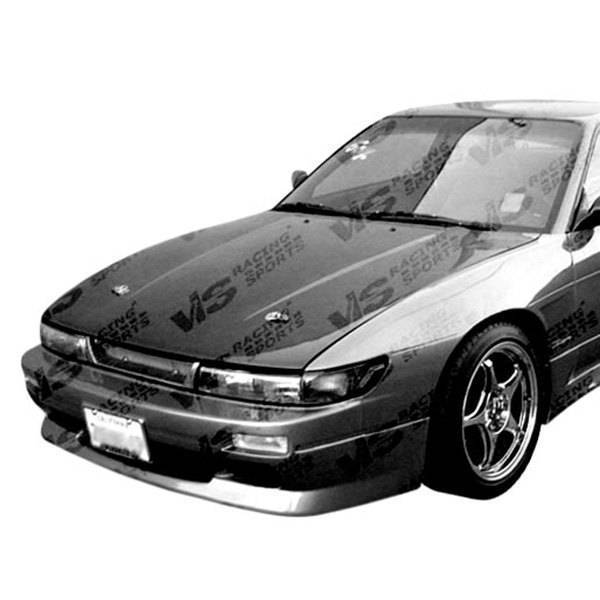 1989-1994 Nissan S13 2 doors OEM Style Carbon Fiber Black Hood