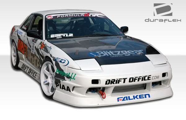 1989-1994 Nissan 240SX B-Sport Style Front Bumper Cover - FRP