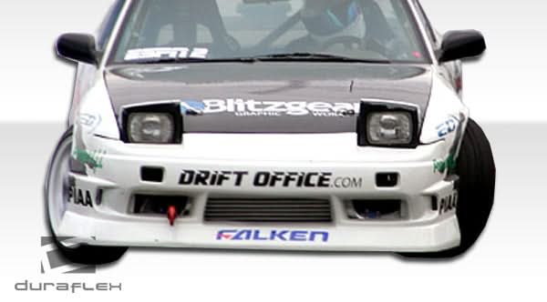 1989-1994 Nissan 240SX B-Sport Style Front Bumper Cover - FRP