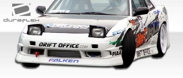 1989-1994 Nissan 240SX B-Sport Style Front Bumper Cover - FRP