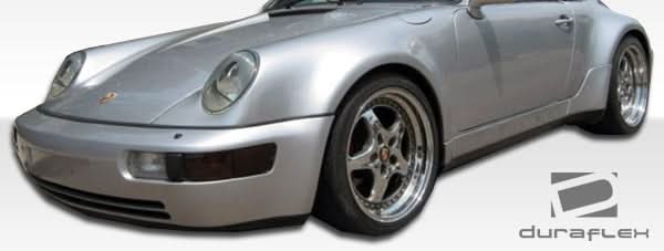 1989-1994 Porsche 964 Turbo Look Side Skirts - 2 Piece - FRP