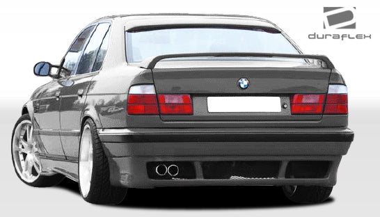 1989-1995 BMW 5 Series E34 SR-S Style Rear Lip Under Spoiler - FRP