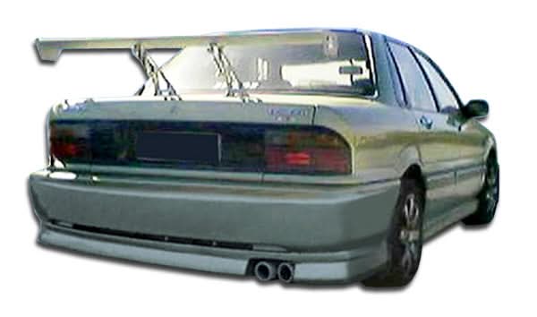 1989-1993 Mitsubishi Galant Cyber Style Rear Bumper Cover - FRP