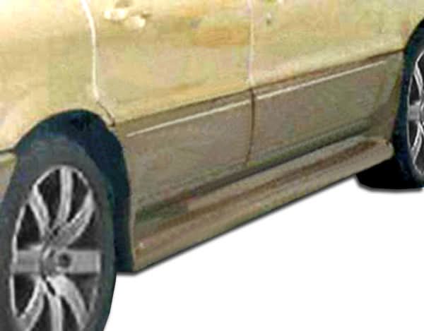 1989-1993 Mitsubishi Galant Cyber Style Side Skirts - 2 Piece FRP