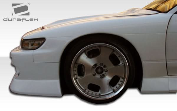 1989-1994 Nissan Silvia S13 B-Sport Style Wide Body Front Fenders - FRP