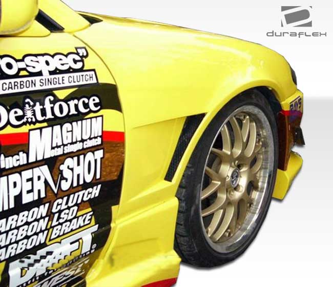 1989-1994 Nissan 240SX S13 Duraflex Silvia S13 Conversion Type U Kit - 4 Piece