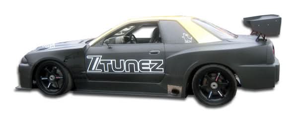 1989-1994 Nissan Skyline R34 GTR500 Style Side Skirts - 2 Piece - FRP