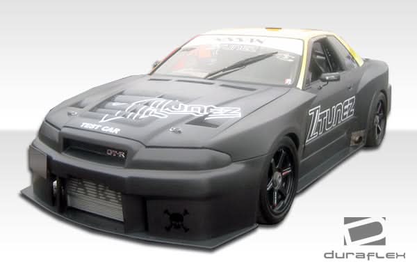 1989-1994 Nissan Skyline R34 GTR500 Style Side Skirts - 2 Piece - FRP