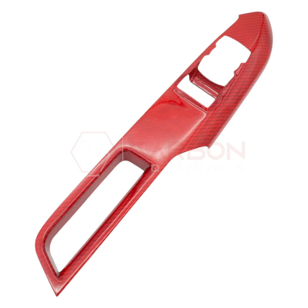2024+ S650 Mustang Hard Carbon Fiber Window Switch Control Trim Cover | V2