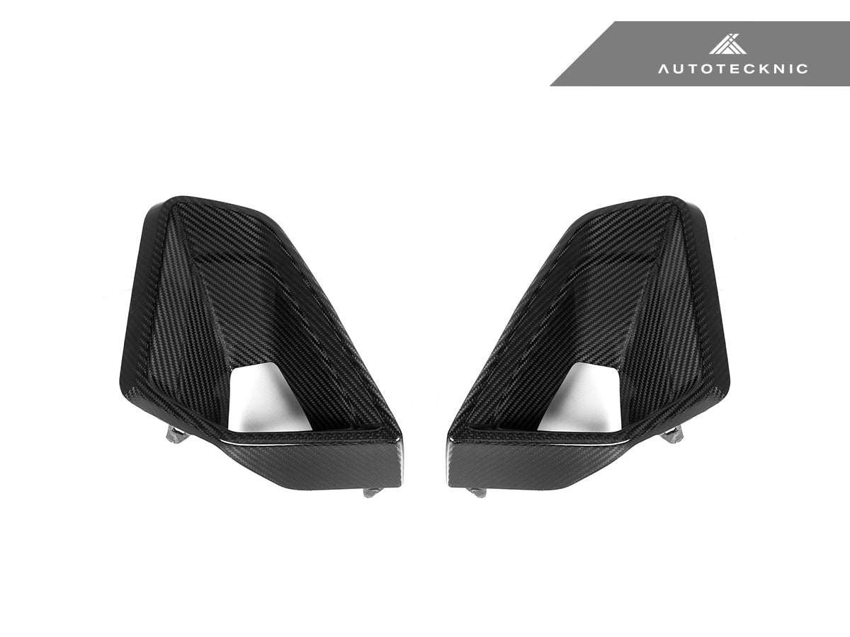 AutoTecknic Carbon Fiber Front Bumper Air Vent Set - G05 X5 M-Sport LCI