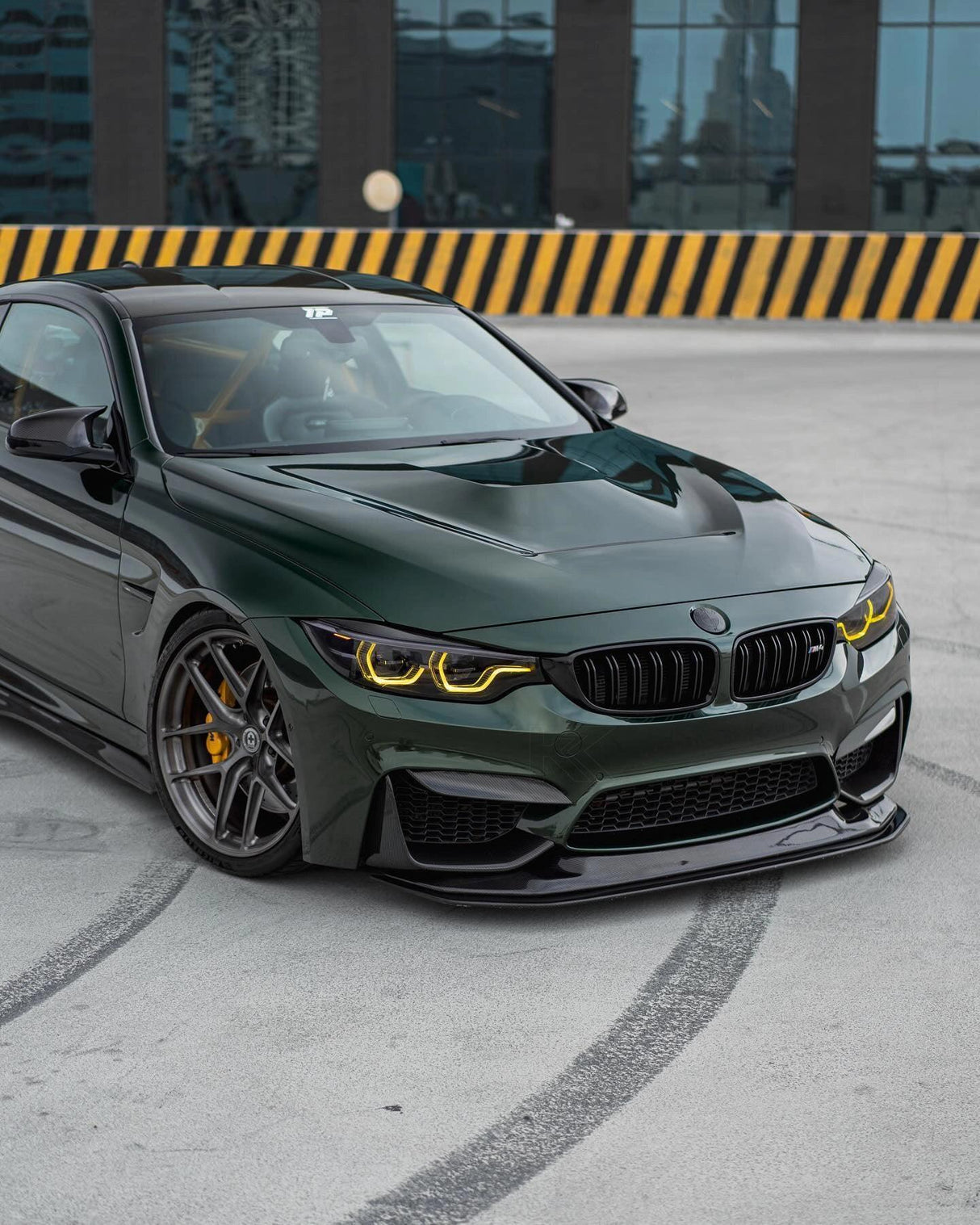 BMW 3 Series F80 M3 F82 F83 M4 GTS Style Carbon Fiber Front Lip (2015 - 2021) - K2 Industries